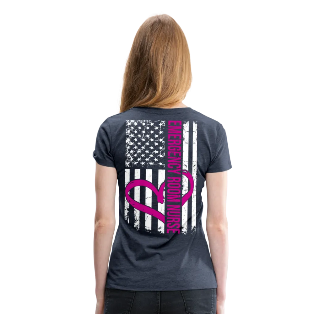 Emergency Room Nurse Women’s Premium T-Shirt (CK1836) updated