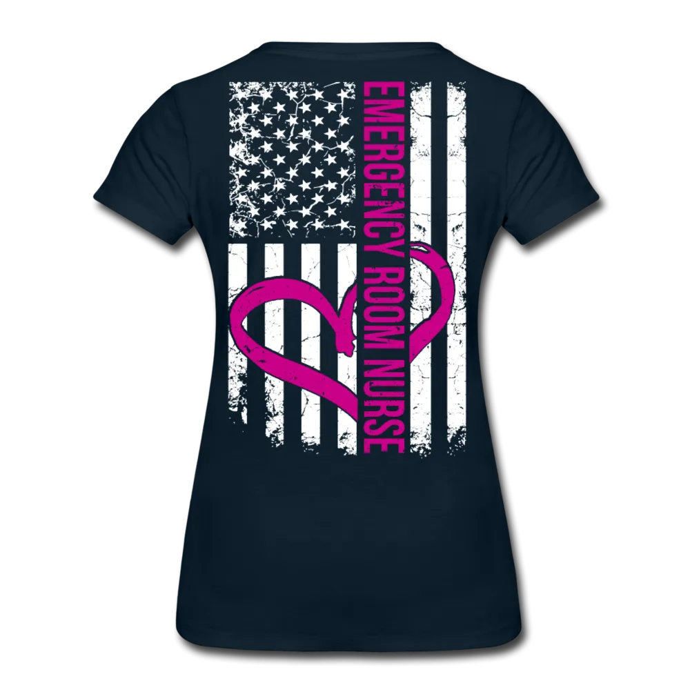 Emergency Room Nurse Women’s Premium T-Shirt (CK1836) updated