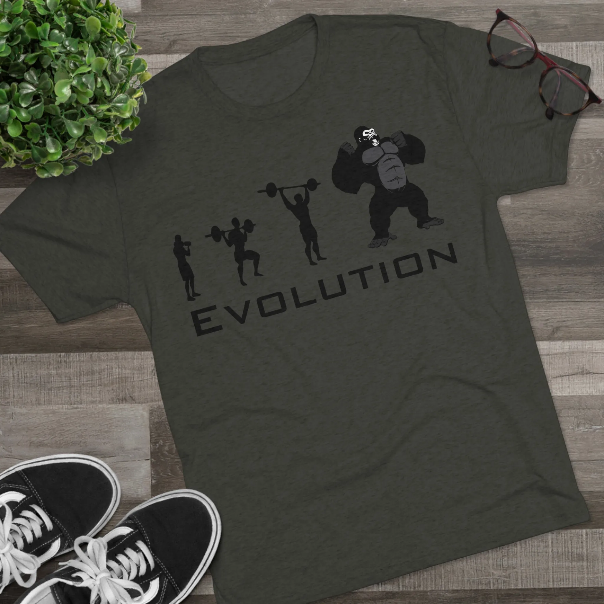 Evolution Tri-Blend Fitness T-Shirt