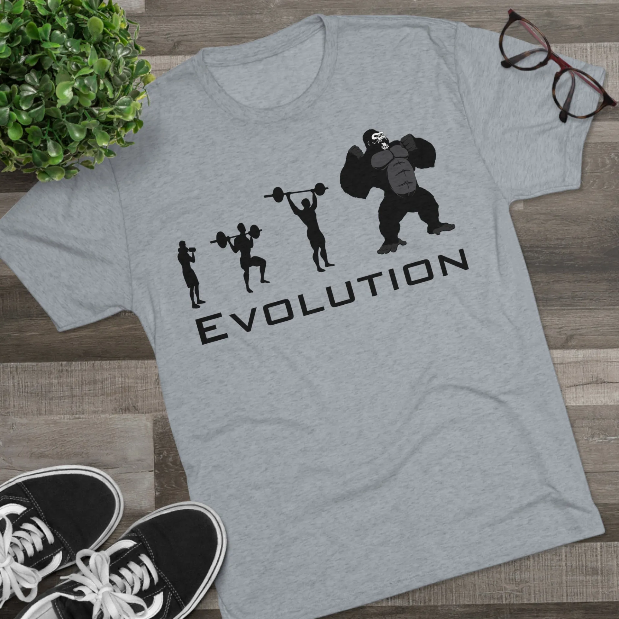 Evolution Tri-Blend Fitness T-Shirt