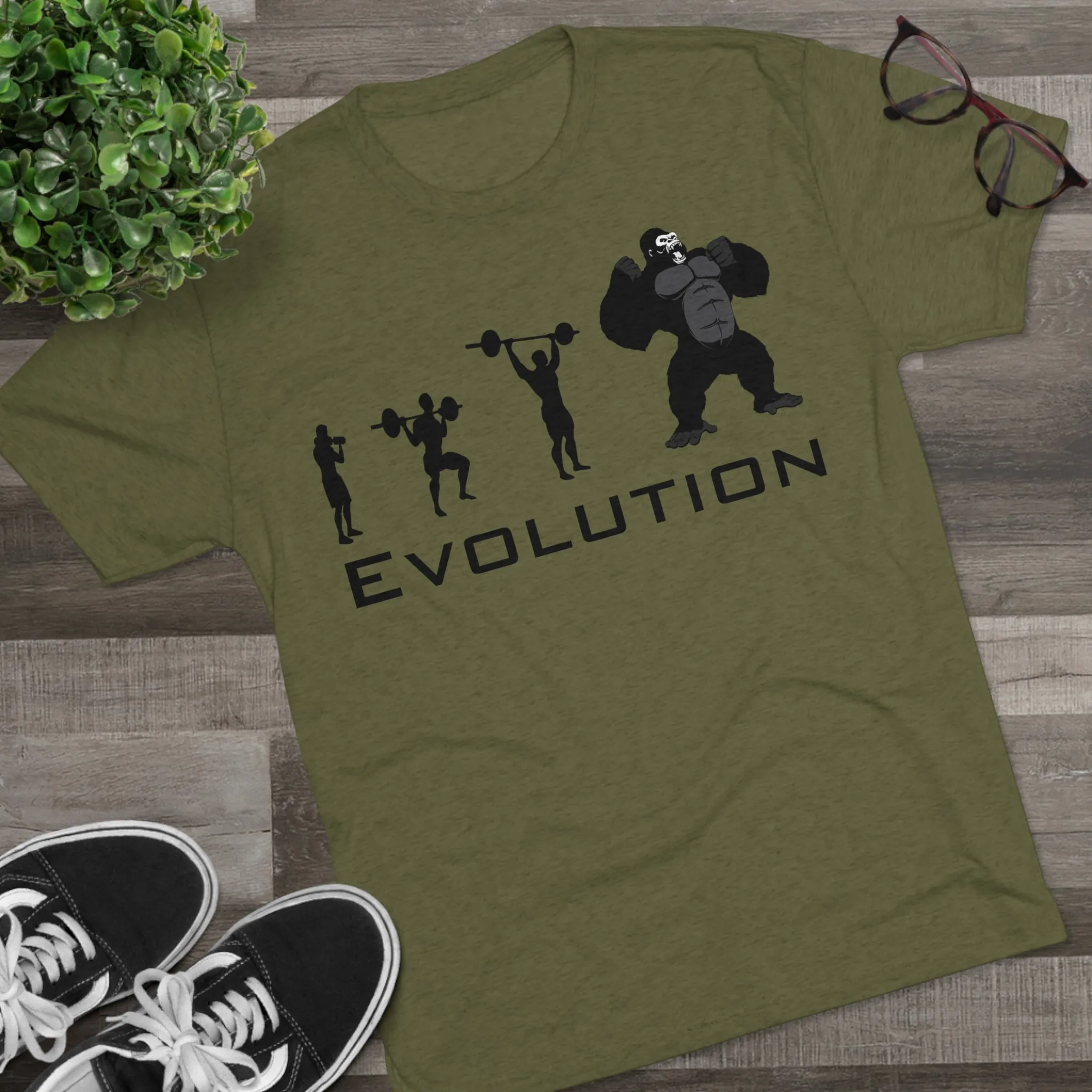 Evolution Tri-Blend Fitness T-Shirt