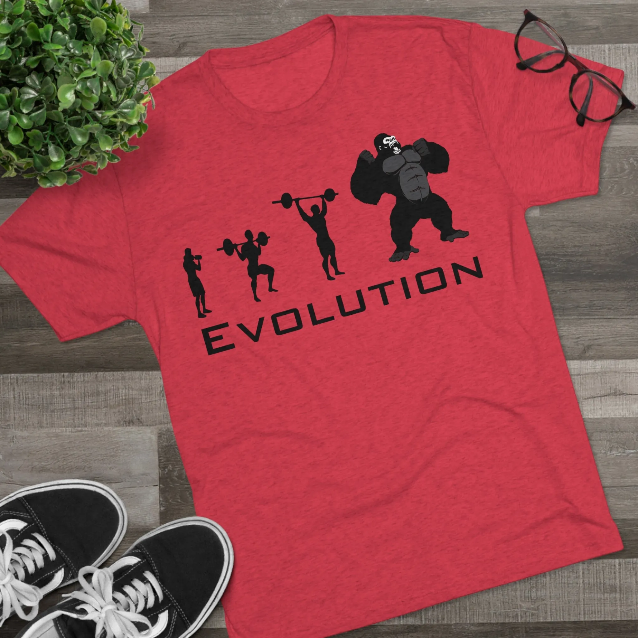 Evolution Tri-Blend Fitness T-Shirt