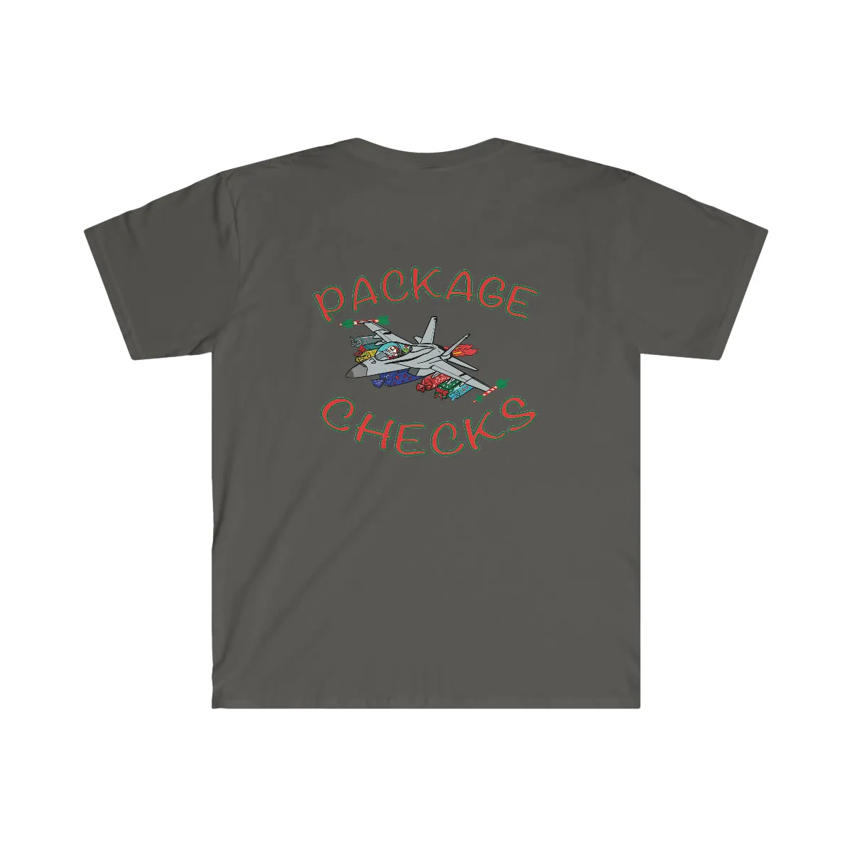 F-18 Christmas Package Checks T-Shirt
