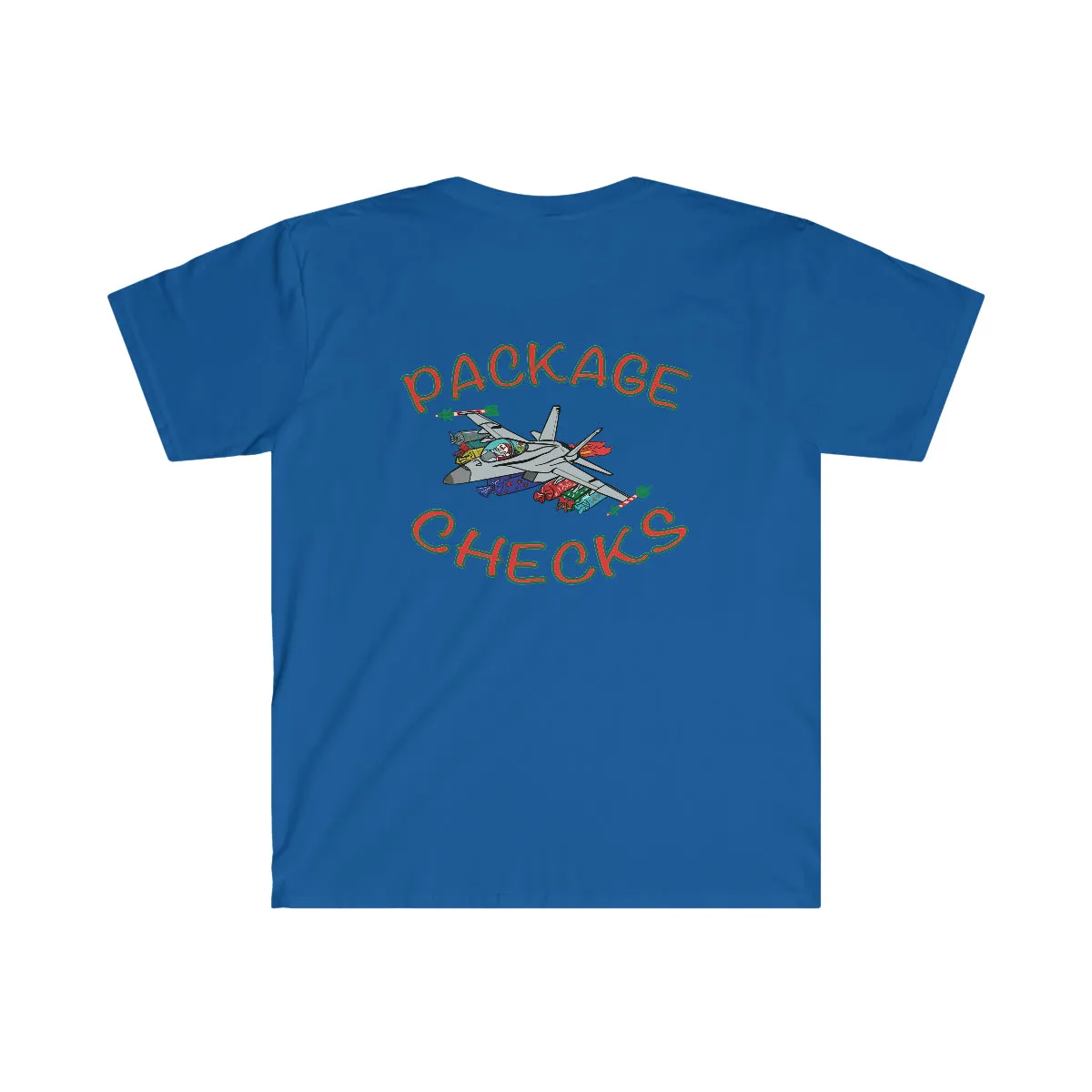 F-18 Christmas Package Checks T-Shirt