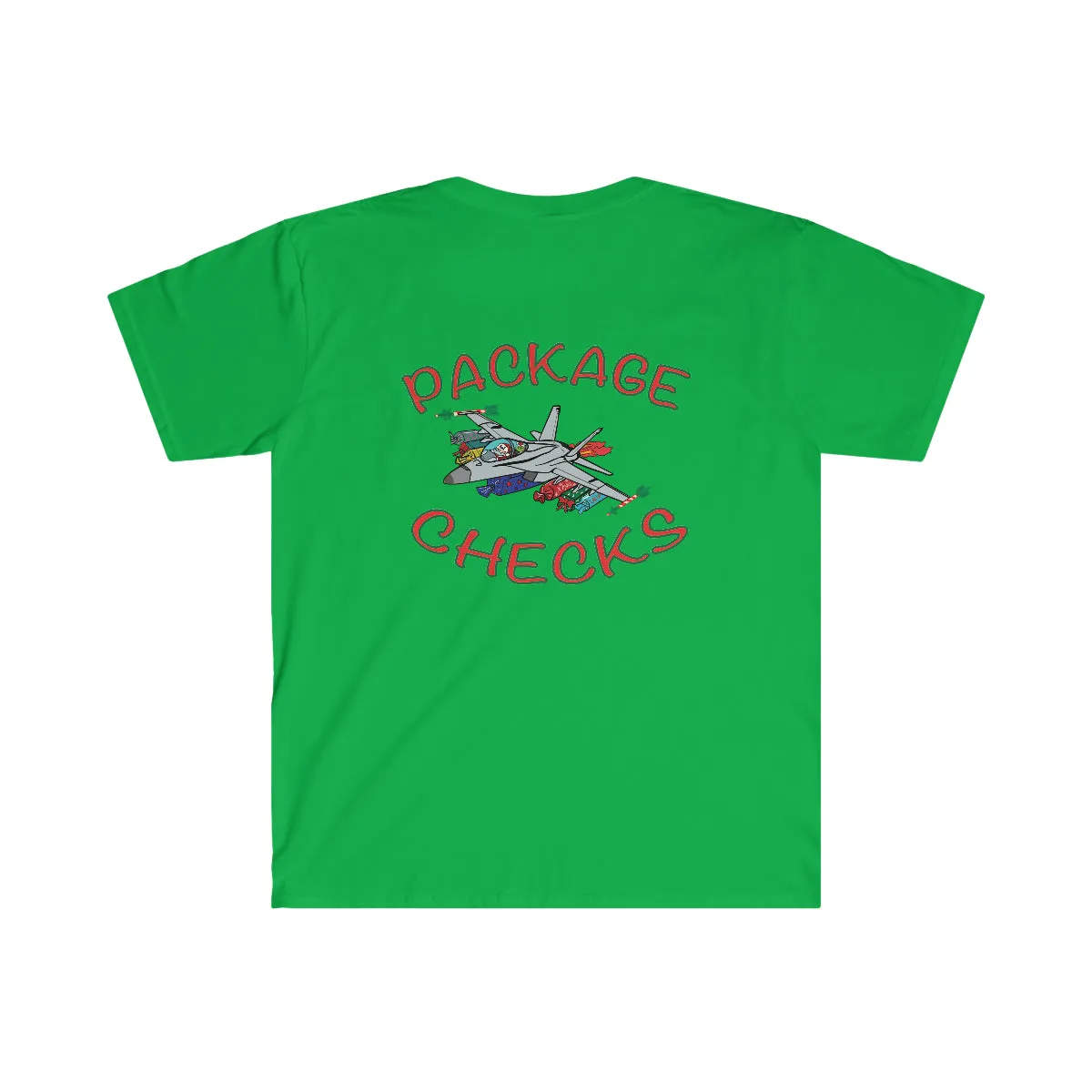 F-18 Christmas Package Checks T-Shirt