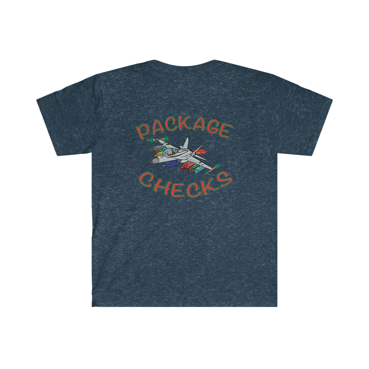 F-18 Christmas Package Checks T-Shirt