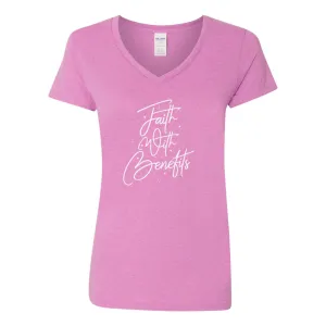Faith With Benefits Inspirational T-Shirt