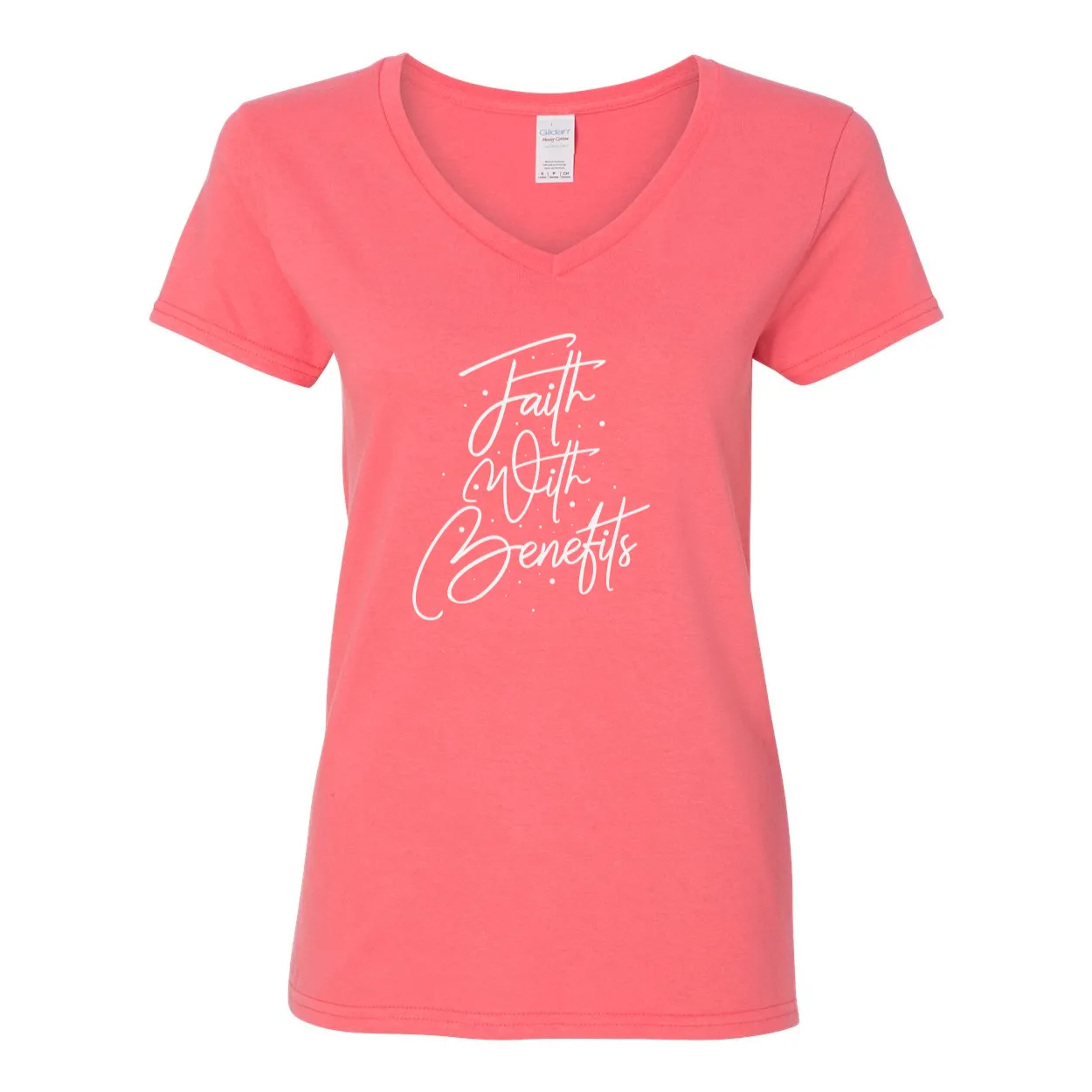 Faith With Benefits Inspirational T-Shirt