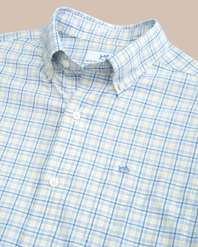 Falls Park Plaid Sportshirt (Coronet Blue)