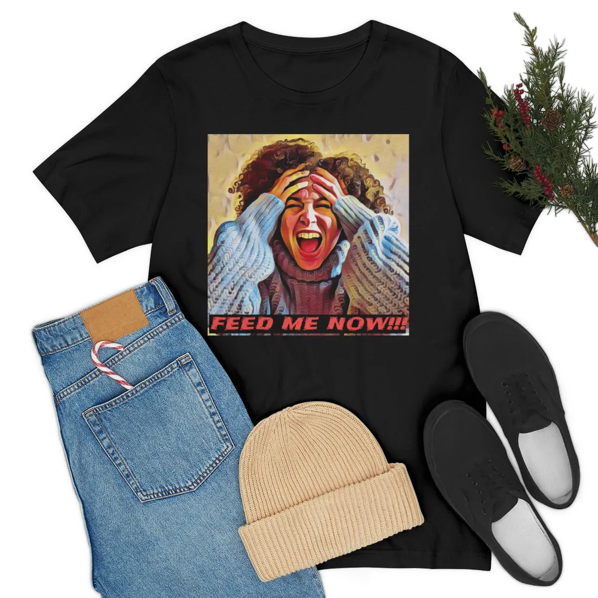 Feed Me Now!!! 2 Short Sleeve Tee