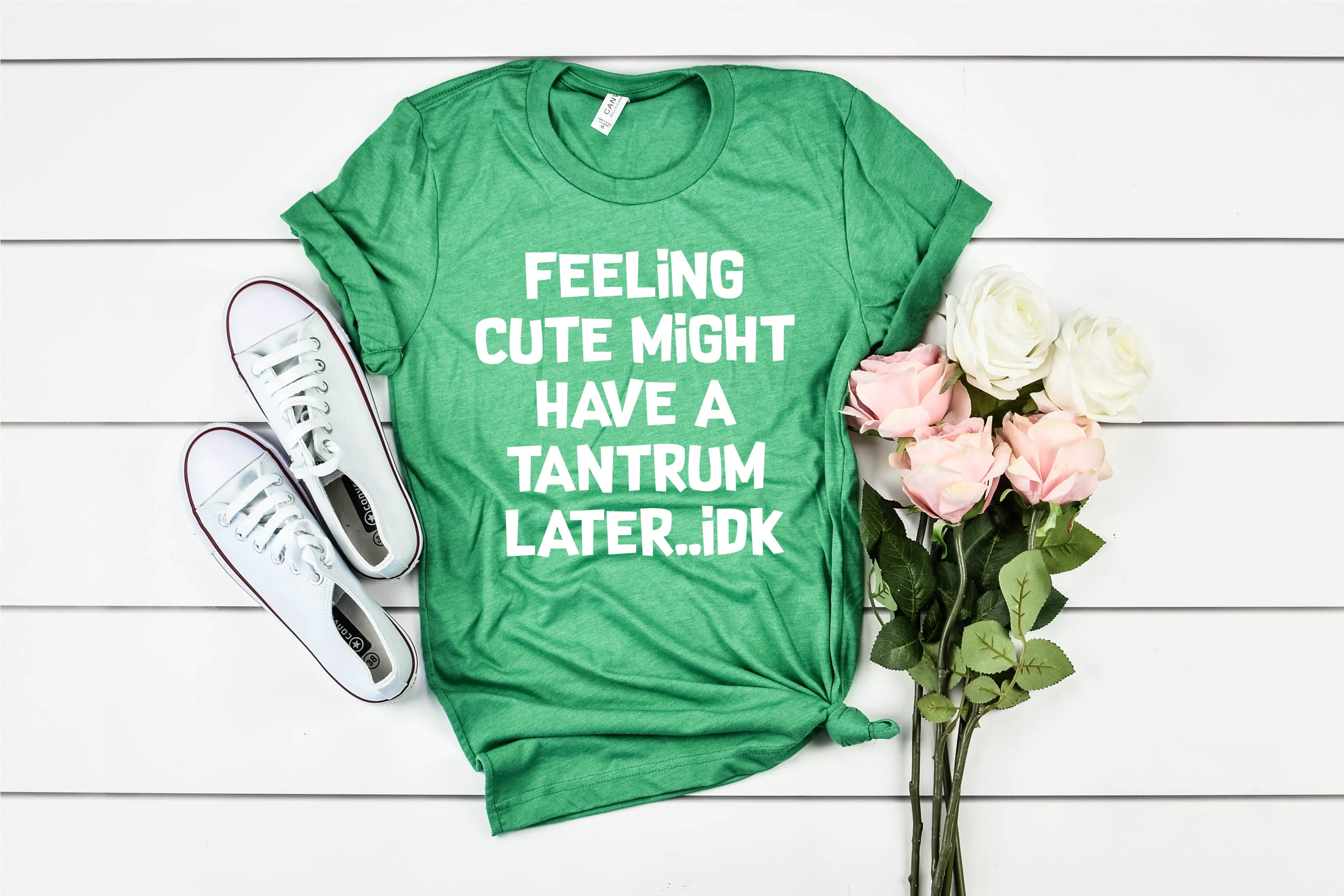 Feeling Cute Might Have A Tantrum Later IDK | Unisex T Shirt