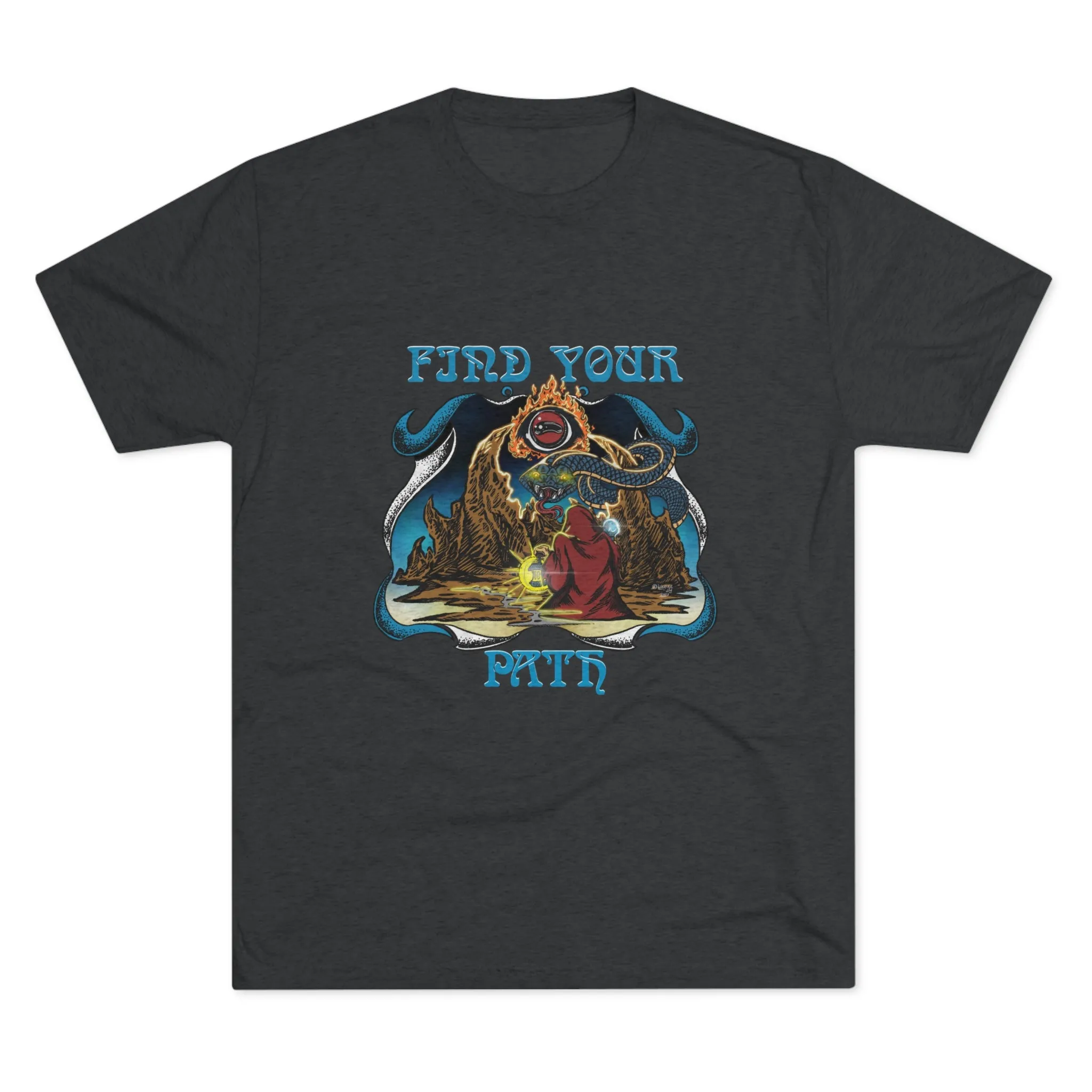 Find Your Path Unisex Tri-Blend Crew Tee