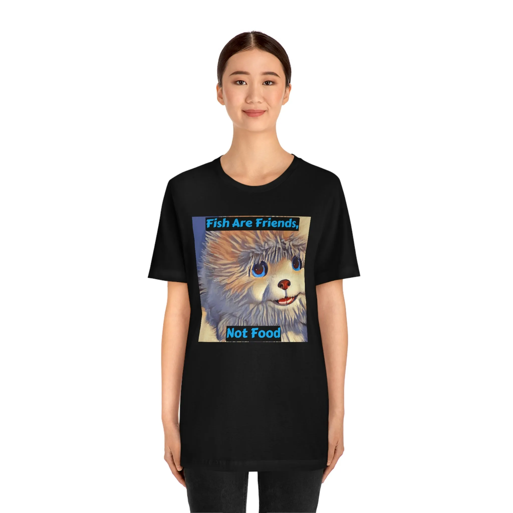 Fish Are Friends, Not Food Short Sleeve Tee