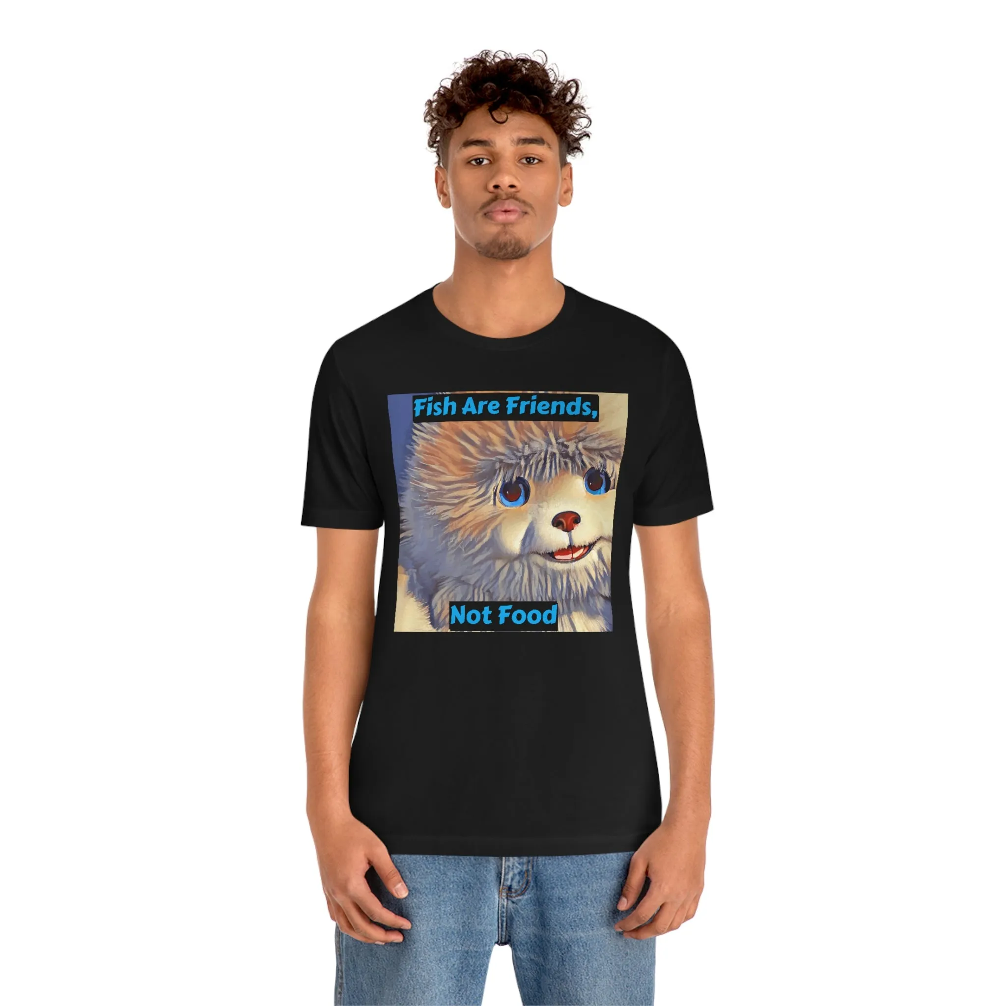 Fish Are Friends, Not Food Short Sleeve Tee