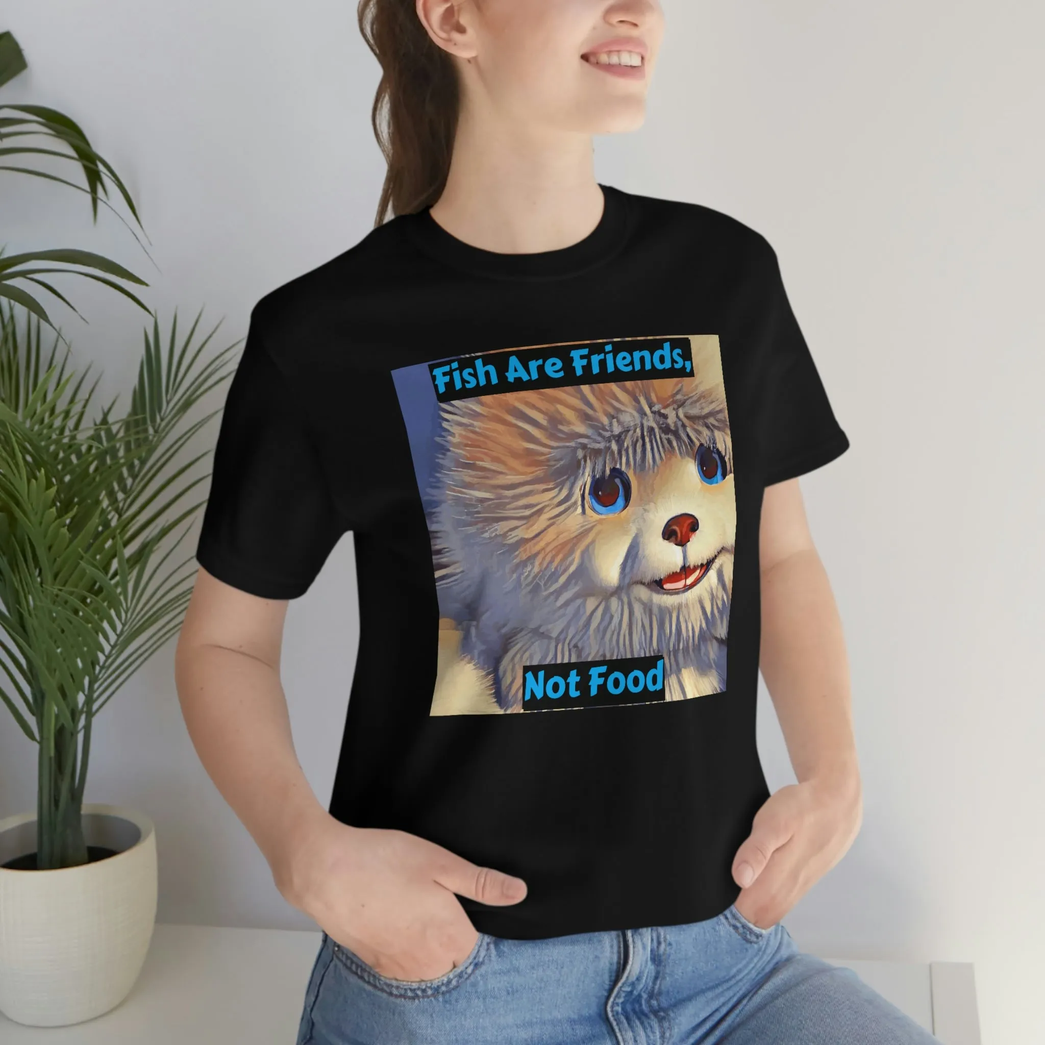 Fish Are Friends, Not Food Short Sleeve Tee