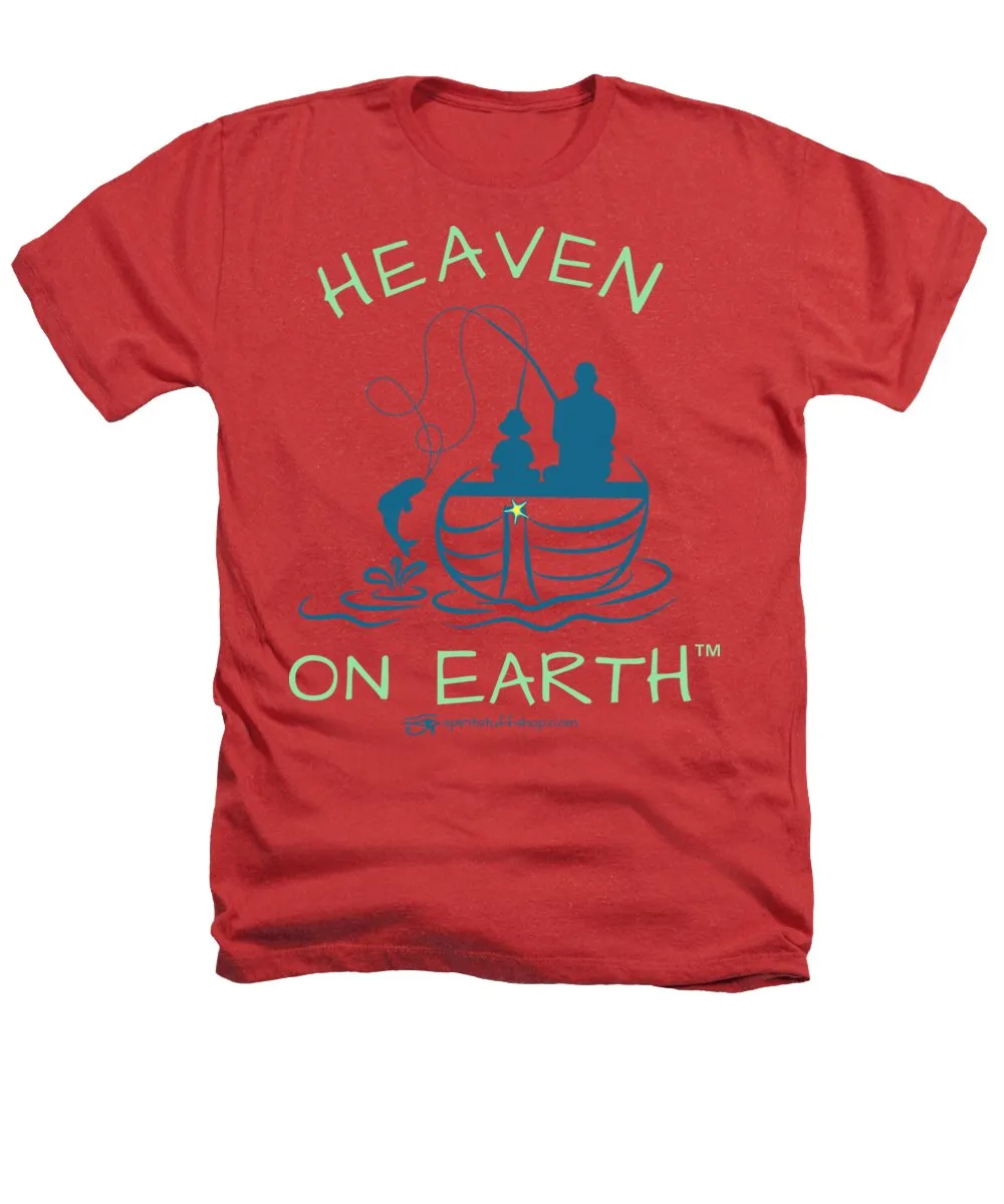 Fishing Heaven On Earth - Heathers T-Shirt