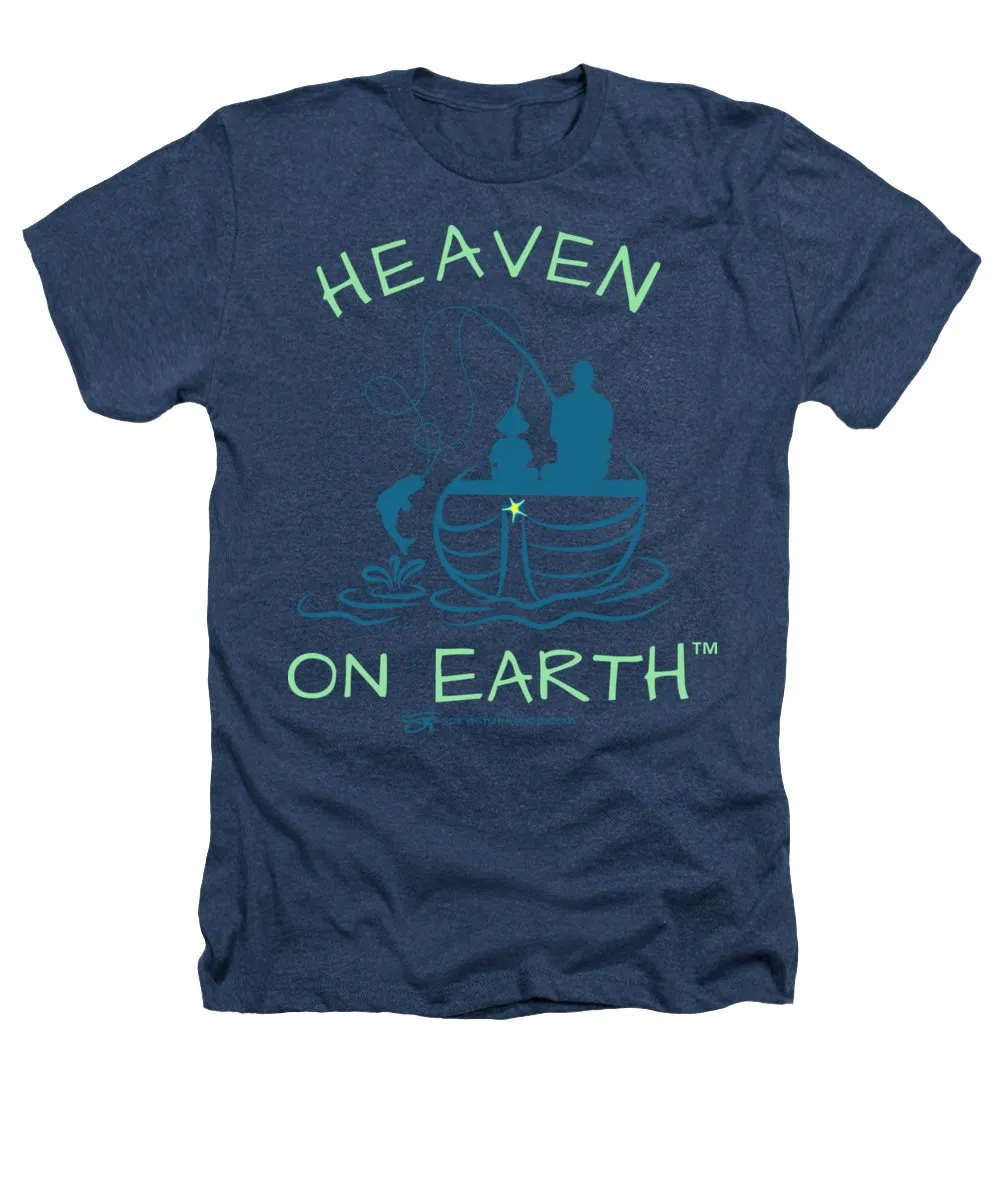 Fishing Heaven On Earth - Heathers T-Shirt