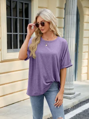 Florira Round Neck Half Sleeve T-Shirt