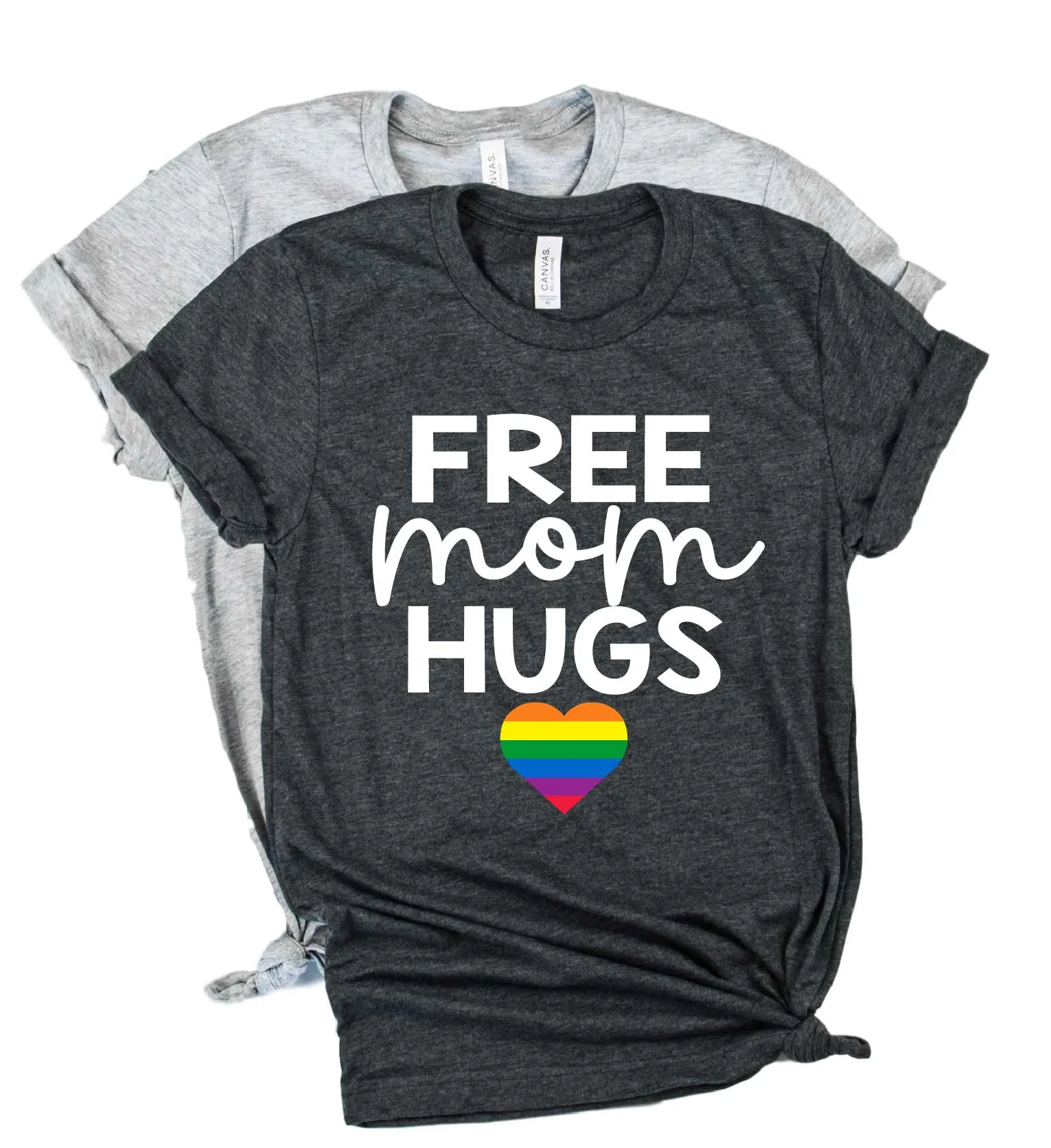 Free Mom Hugs Shirt | LGBT Shirt | Gay Pride Shirt | Unisex Crew