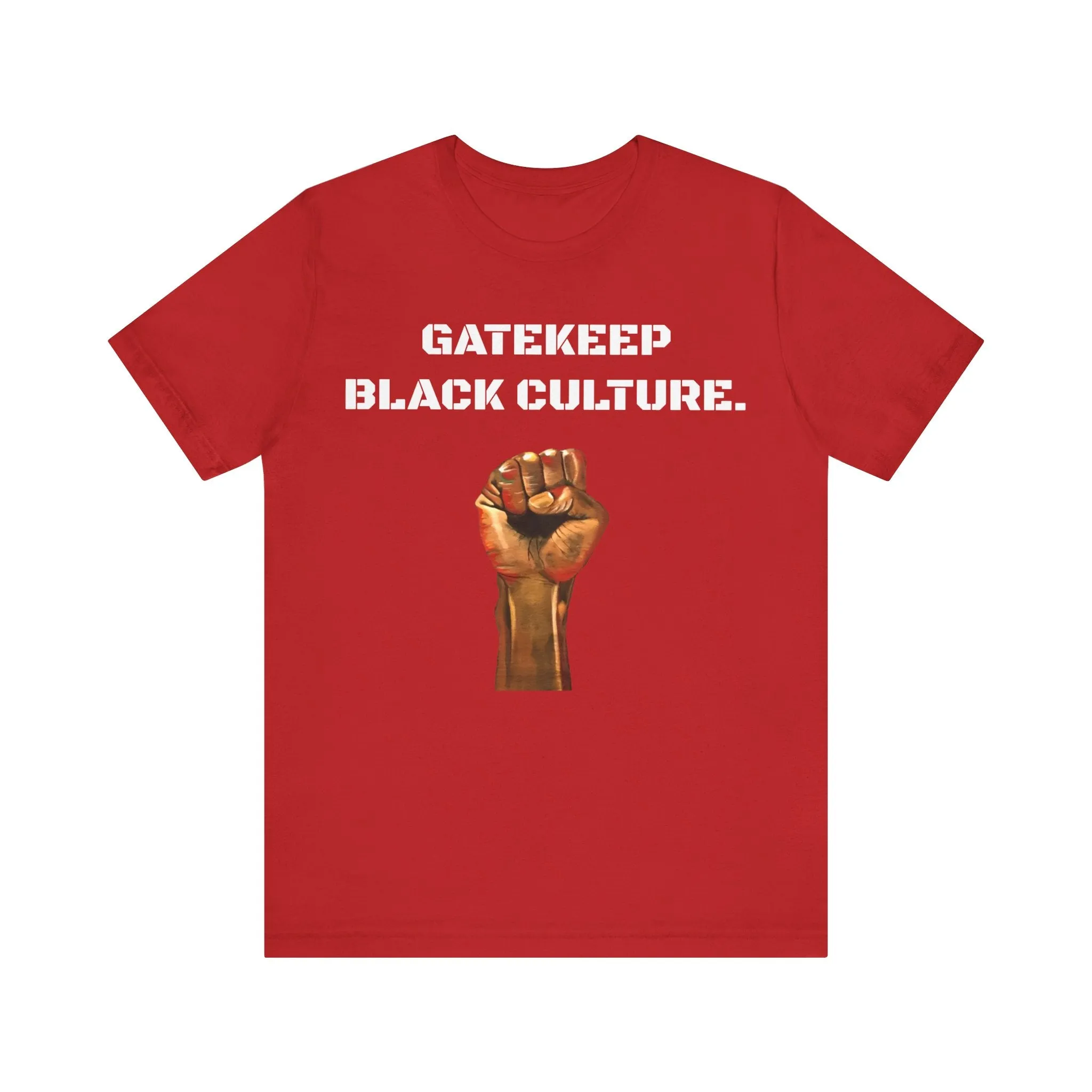 Gatekeep Black Culture: Unisex Jersey Short Sleeve Tee