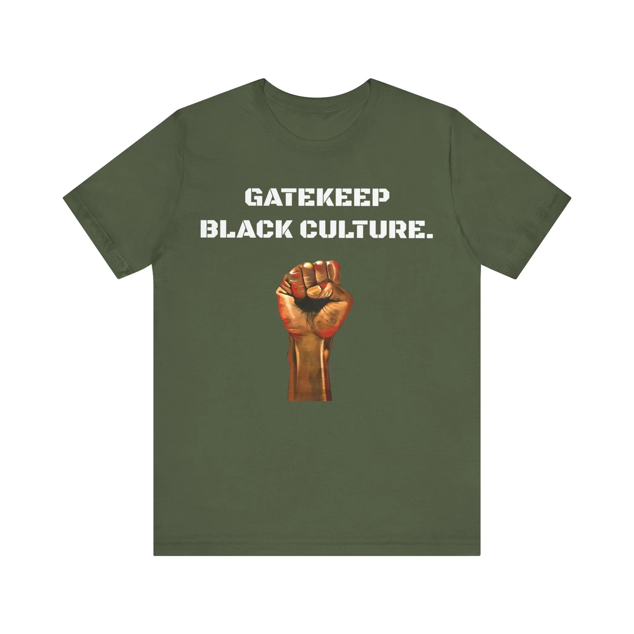 Gatekeep Black Culture: Unisex Jersey Short Sleeve Tee
