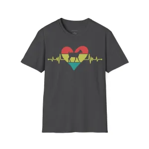 Goat Heartbeat  Softstyle T-Shirt