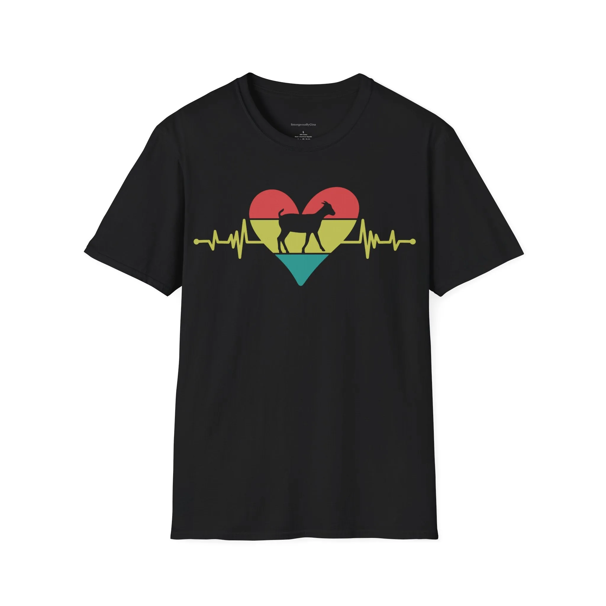 Goat Heartbeat  Softstyle T-Shirt