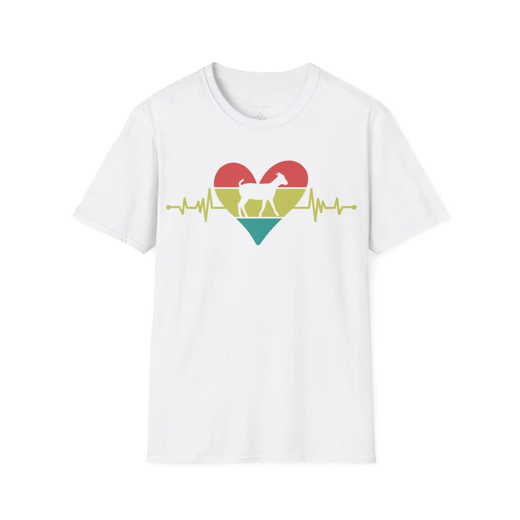 Goat Heartbeat  Softstyle T-Shirt