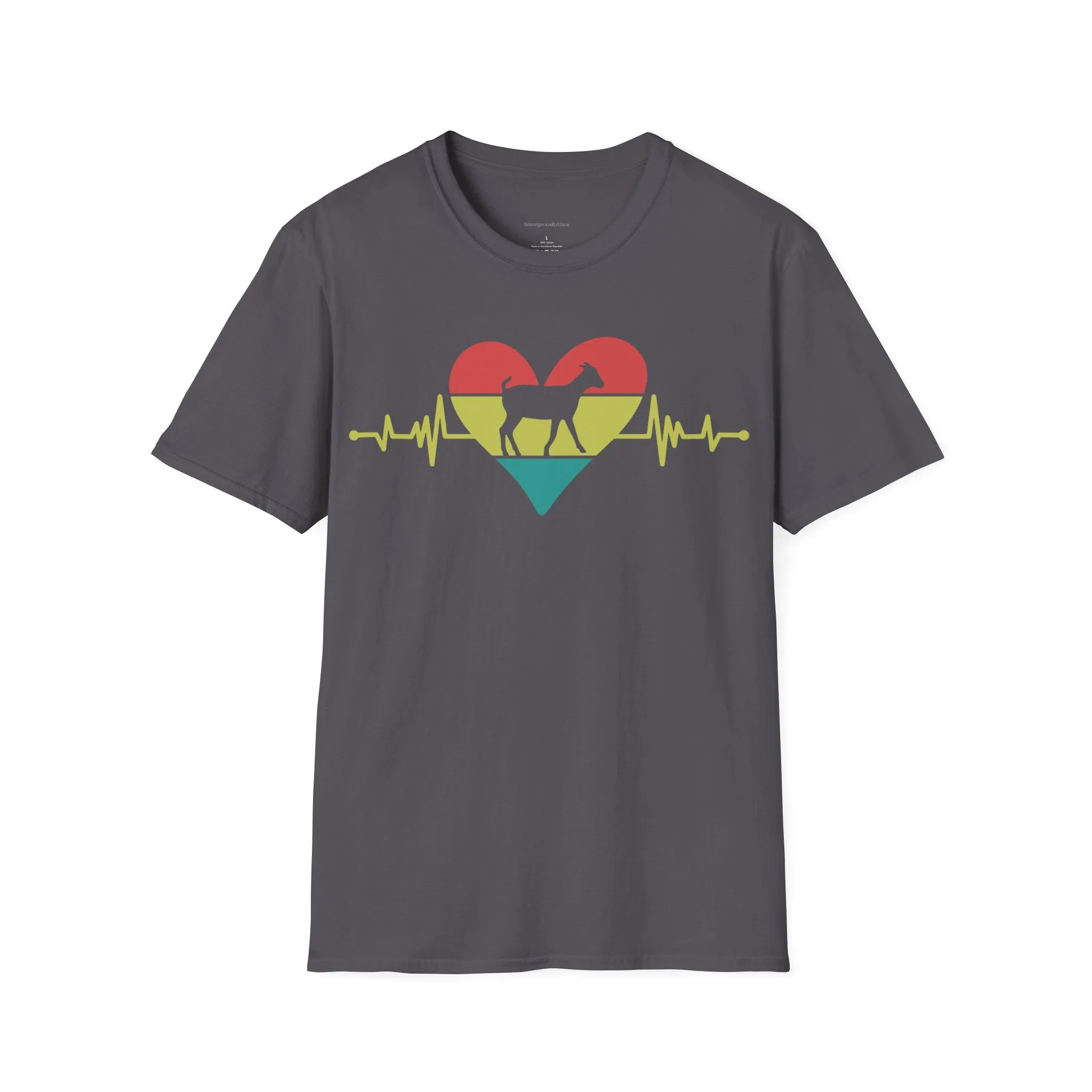 Goat Heartbeat  Softstyle T-Shirt