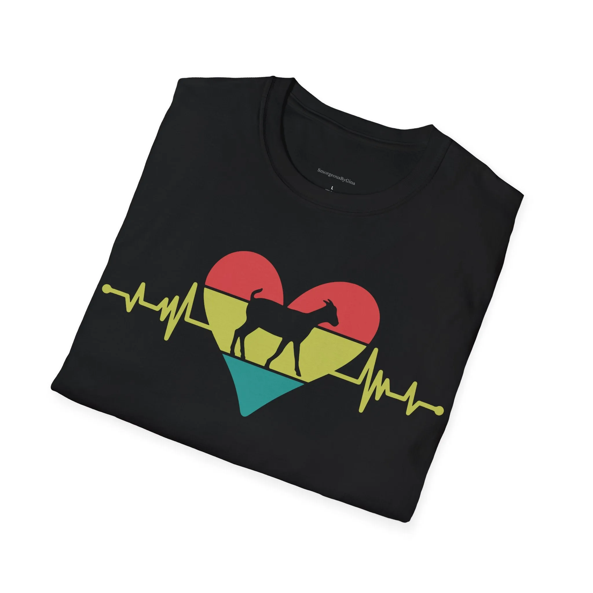 Goat Heartbeat  Softstyle T-Shirt