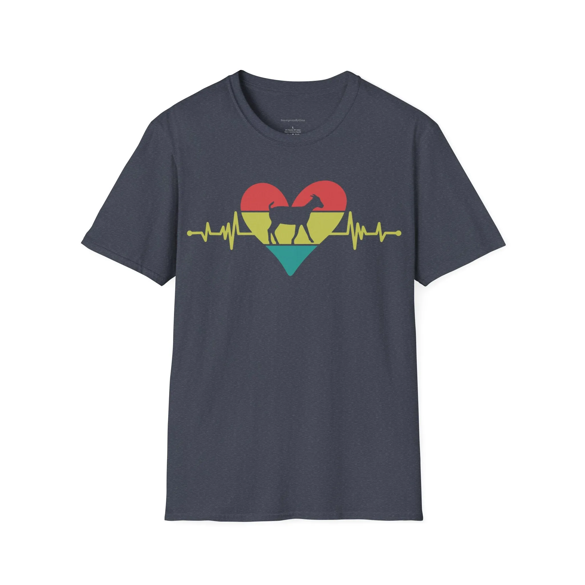 Goat Heartbeat  Softstyle T-Shirt
