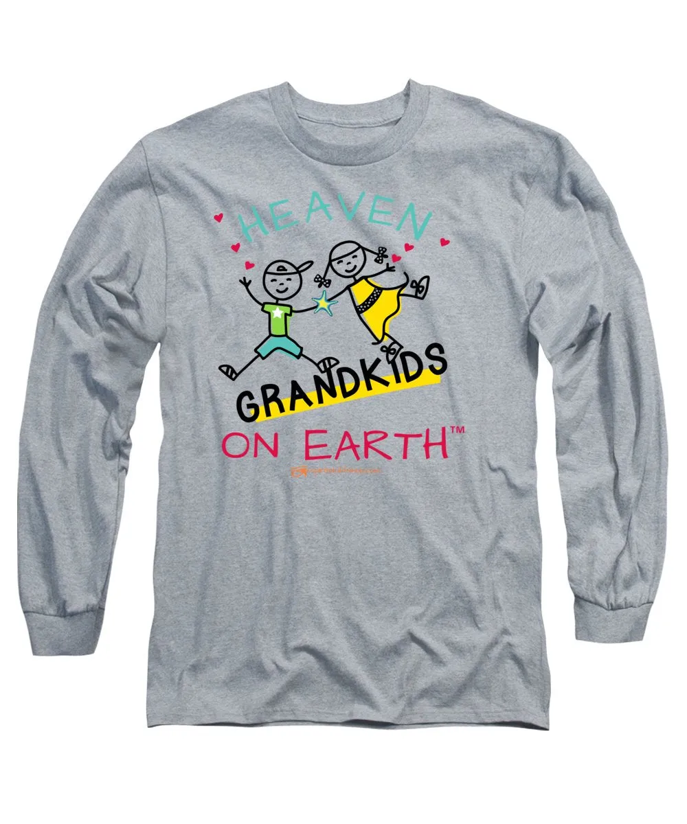Grandkids Heaven on Earth - Long Sleeve T-Shirt