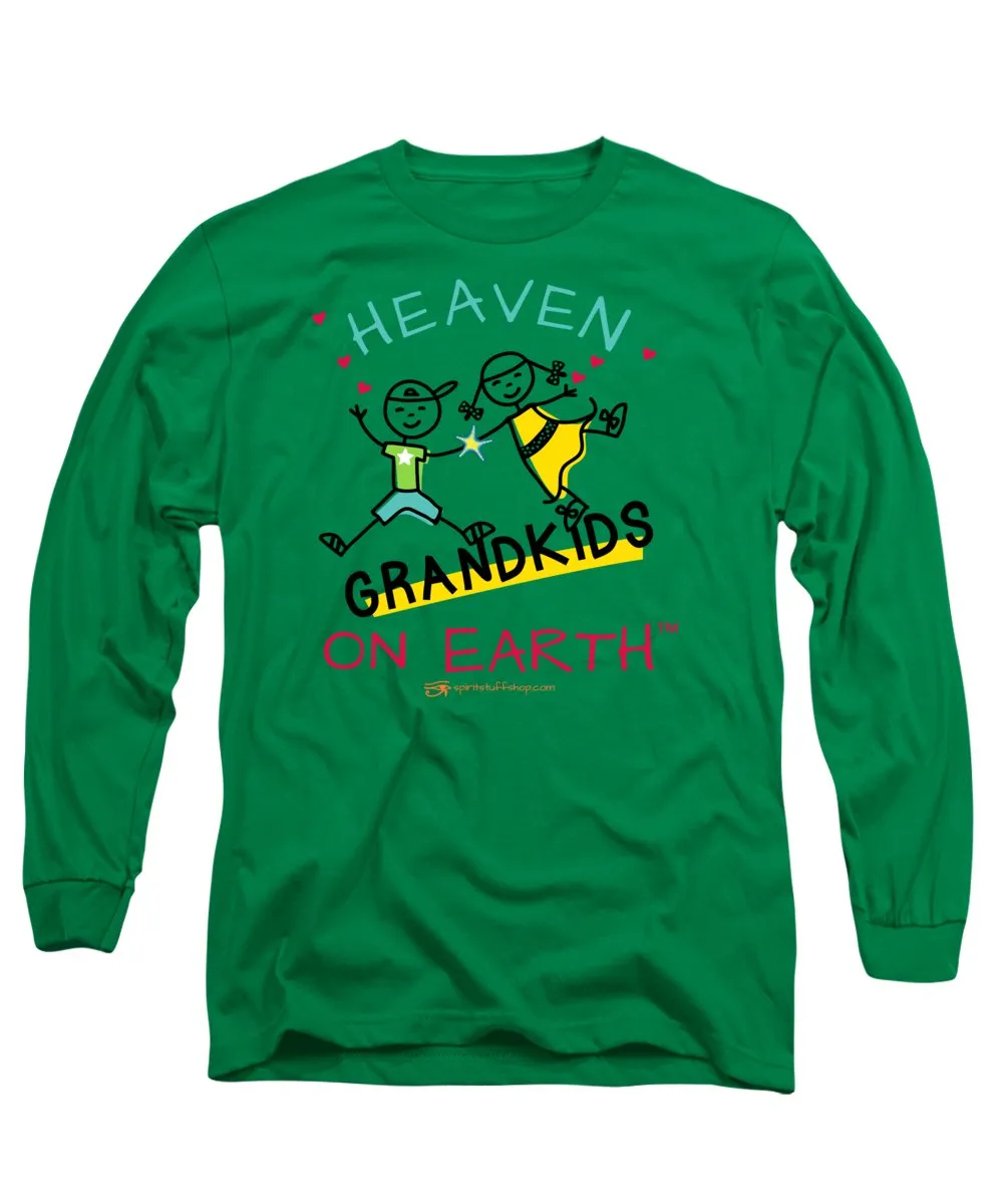 Grandkids Heaven on Earth - Long Sleeve T-Shirt