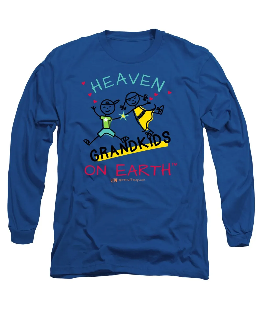 Grandkids Heaven on Earth - Long Sleeve T-Shirt