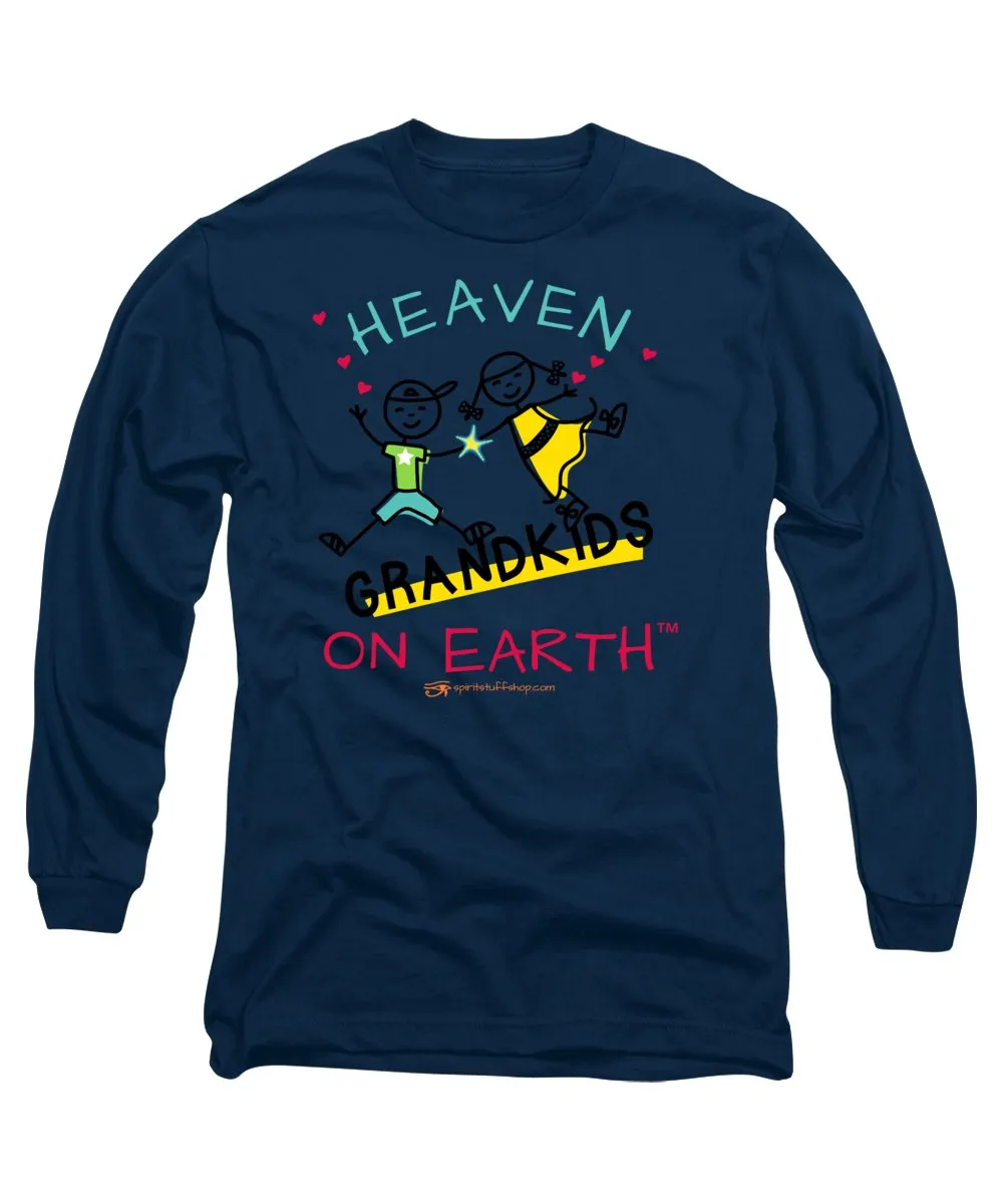 Grandkids Heaven on Earth - Long Sleeve T-Shirt