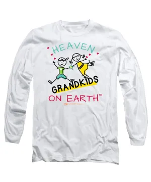 Grandkids Heaven on Earth - Long Sleeve T-Shirt