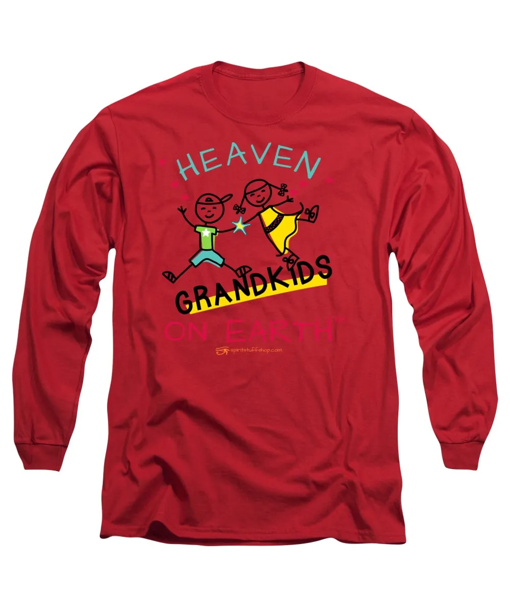 Grandkids Heaven on Earth - Long Sleeve T-Shirt