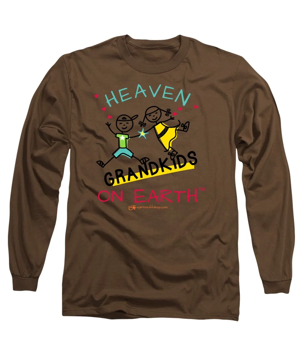 Grandkids Heaven on Earth - Long Sleeve T-Shirt