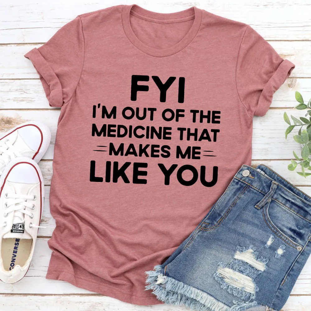 Graphic T-Shirts FYI T-Shirt