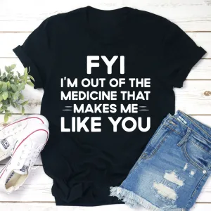 Graphic T-Shirts FYI T-Shirt