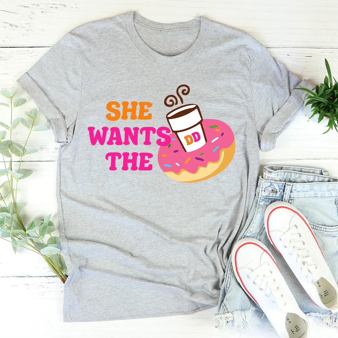 Graphic T-Shirts She Wants Donuts Tee