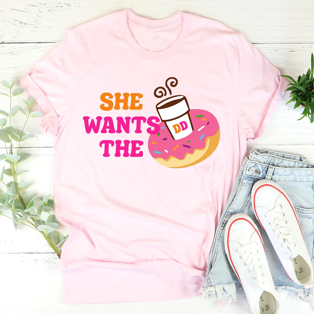 Graphic T-Shirts She Wants Donuts Tee