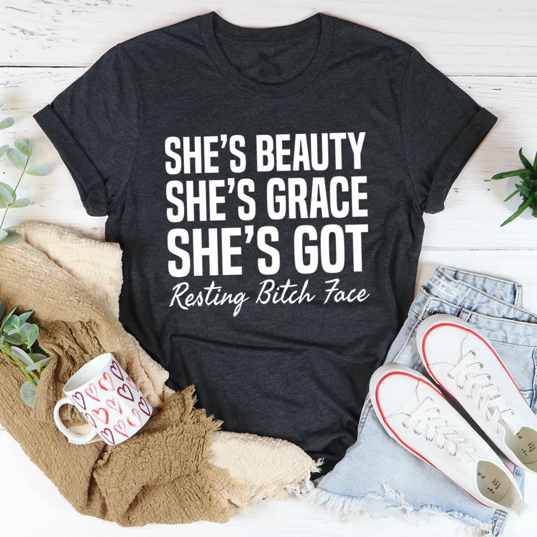 Graphic T-Shirts She's Beauty She's Grace Tee