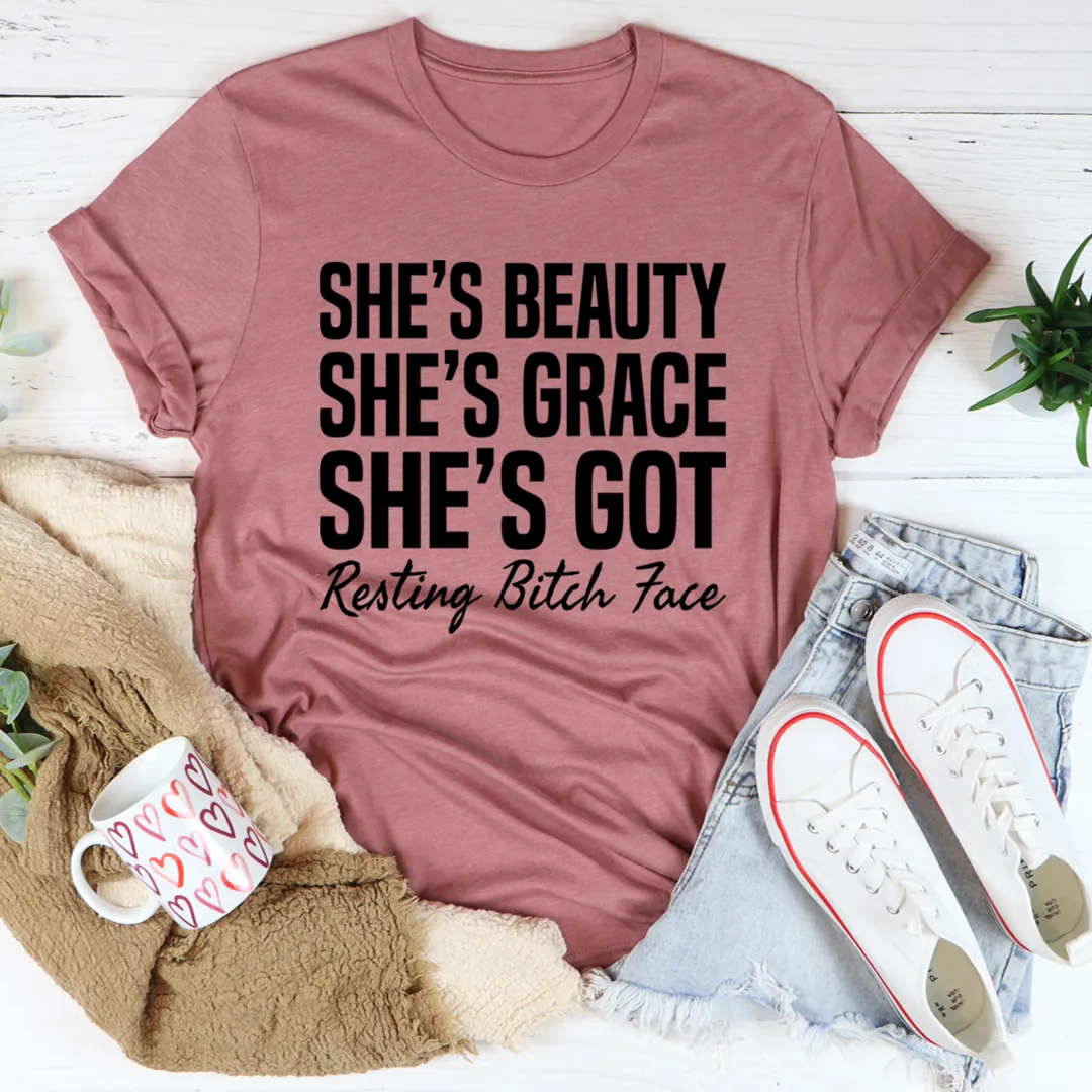 Graphic T-Shirts She's Beauty She's Grace Tee