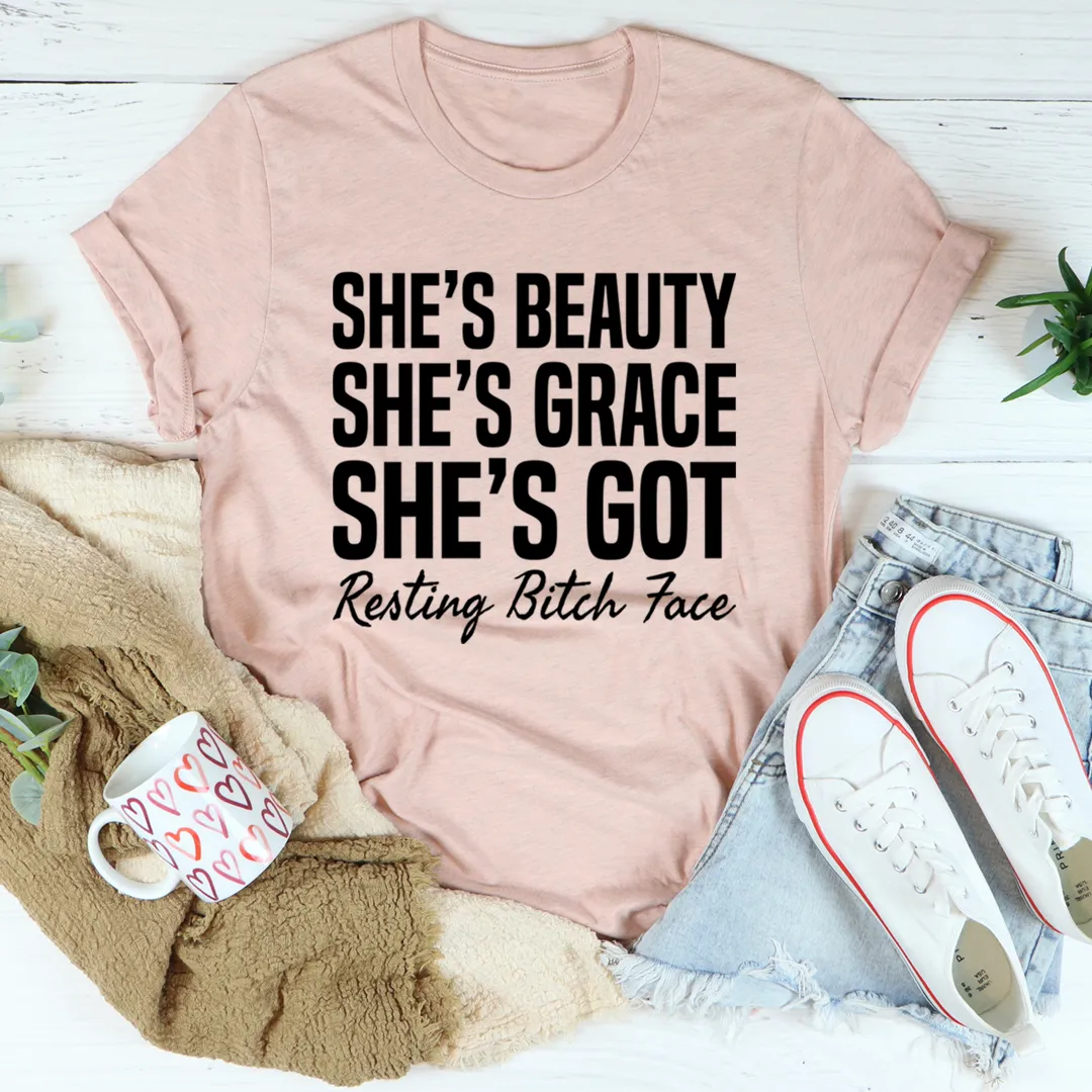 Graphic T-Shirts She's Beauty She's Grace Tee