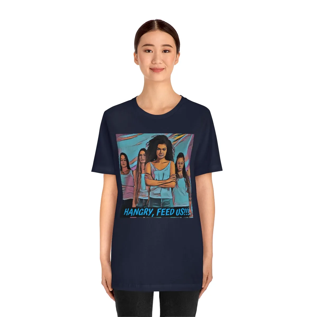 Hangry Feed Us!!! Short Sleeve Tee