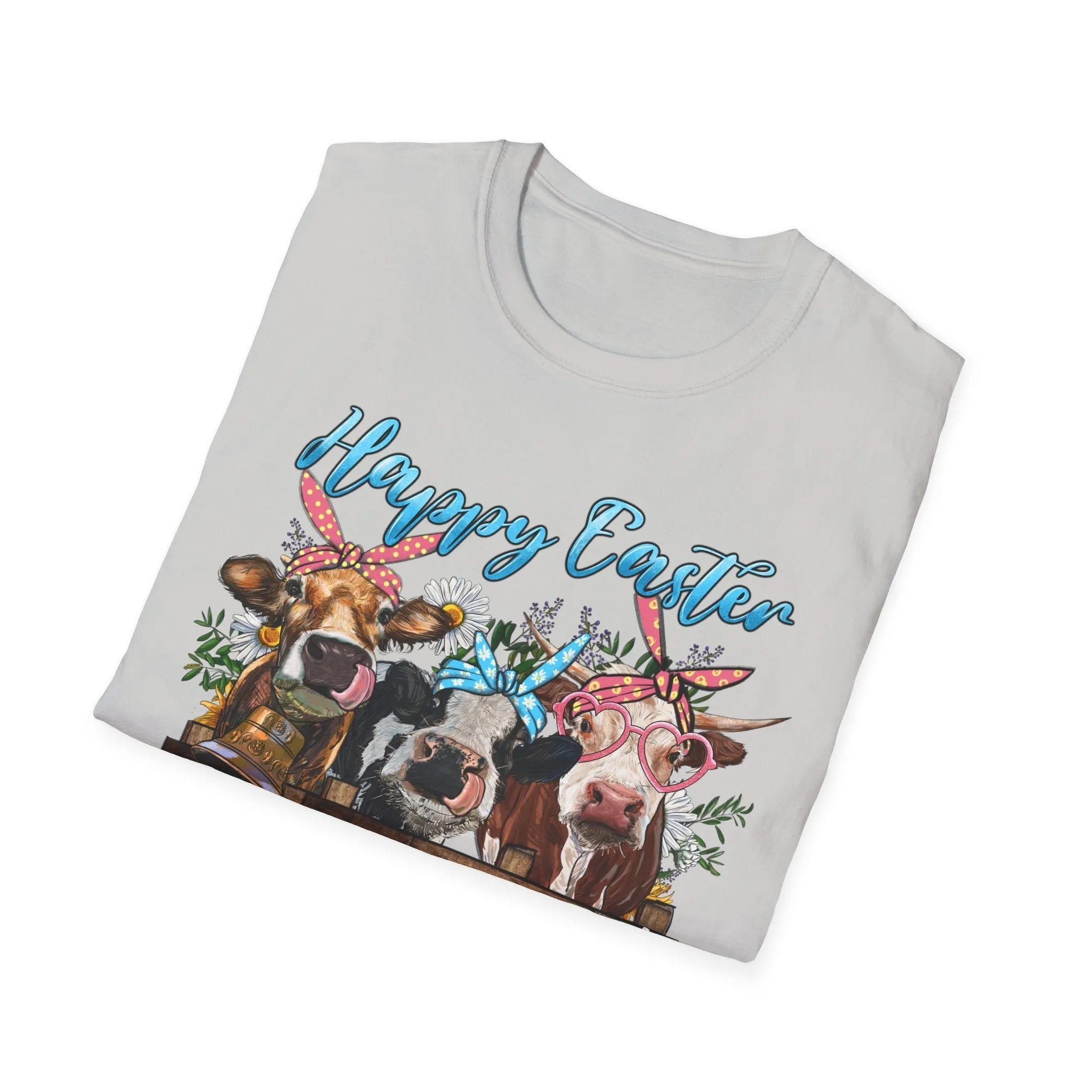 Happy Easter Heifers, Softstyle T-Shirt