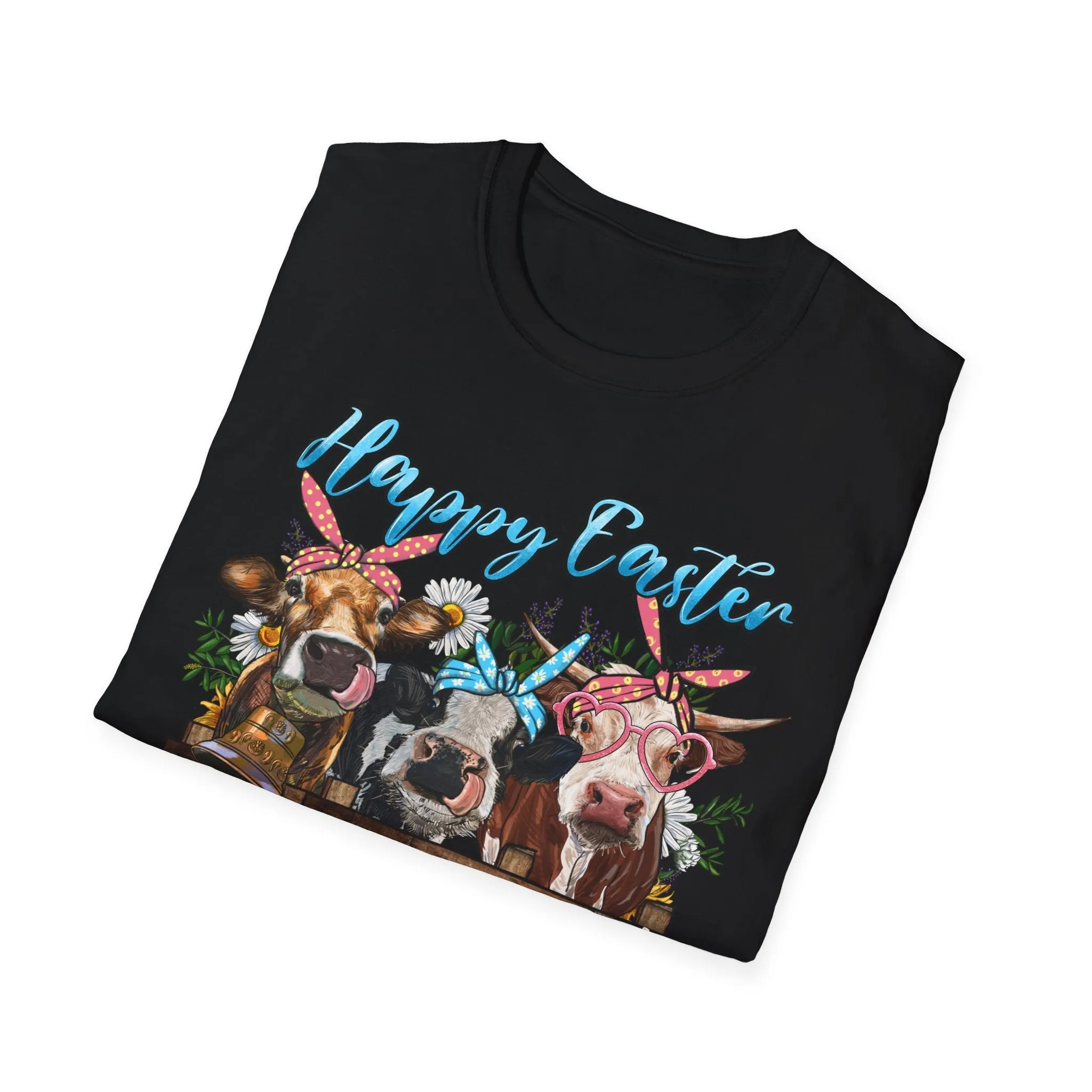 Happy Easter Heifers, Softstyle T-Shirt