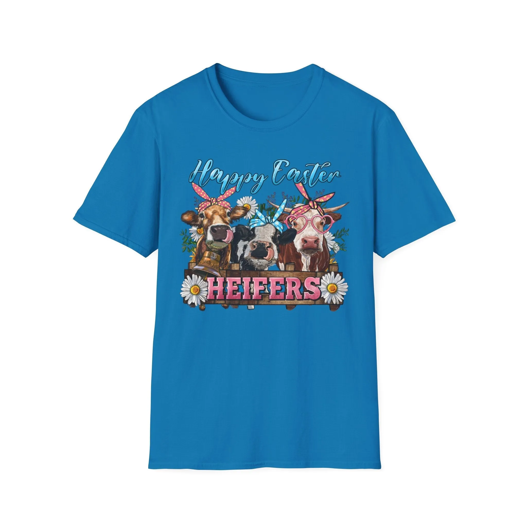 Happy Easter Heifers, Softstyle T-Shirt