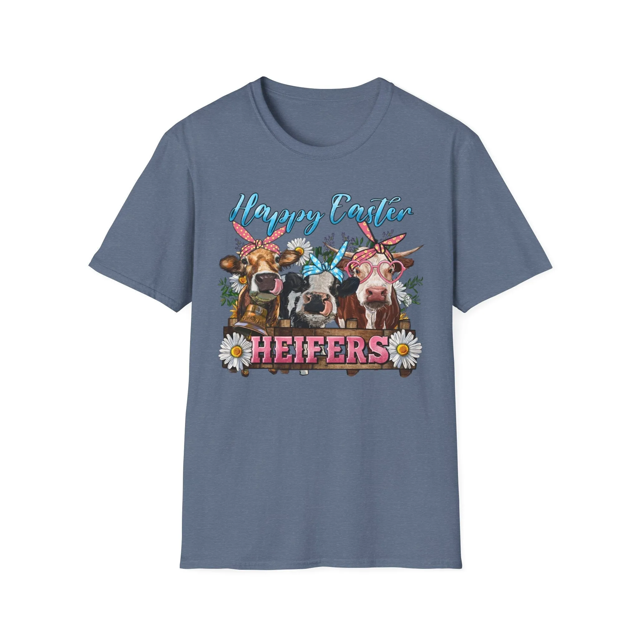 Happy Easter Heifers, Softstyle T-Shirt